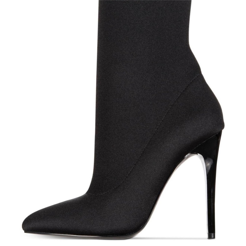 Call It Spring Hailassi Black Heeled Boot - Size 8